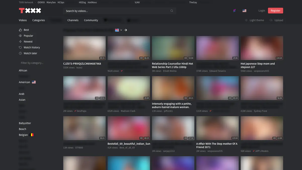 TXXX Video Downloader browser extension screenshot 2